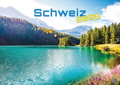 Schweiz - 2026 - Kalender DIN A3, Kalender