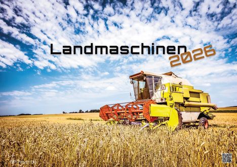 Landmaschinen - Traktor - 2026 - Kalender DIN A2, Kalender