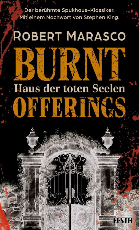 Robert Marasco: Burnt Offerings - Haus der toten Seelen, Buch
