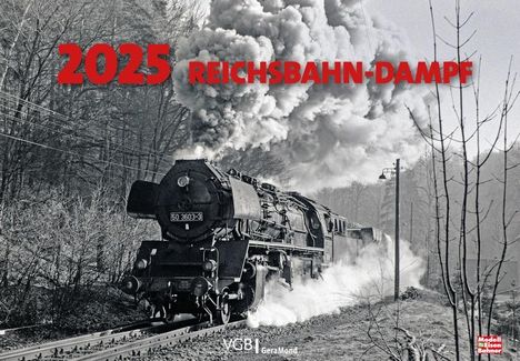 Reichsbahn-Dampf 2025, Kalender