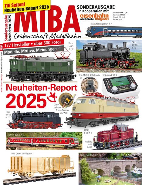 MIBA-Neuheiten-Report 2025, Buch