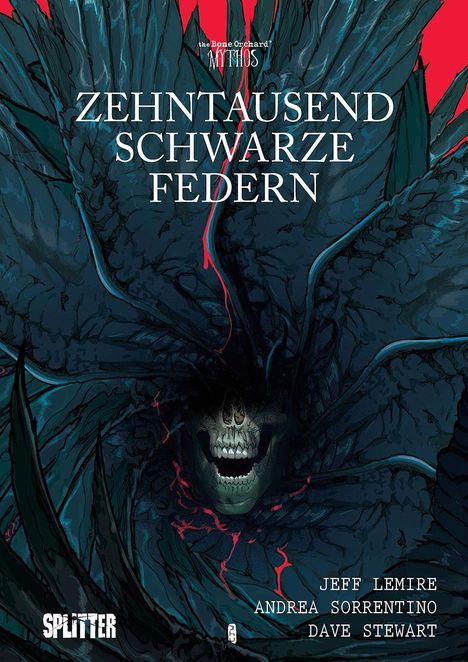 Jeff Lemire: Zehntausend schwarze Federn, Buch