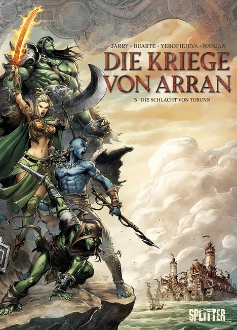 Nicolas Jarry: Die Kriege von Arran. Band 3, Buch