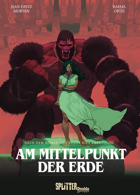 Edgar Rice Burroughs: Am Mittelpunkt der Erde (Graphic Novel), Buch