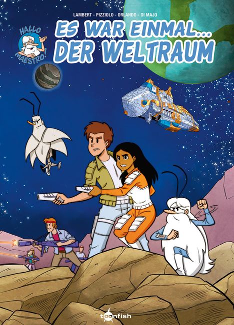 Christophe Lambert: Es war einmal... der Weltraum (Comic), Buch