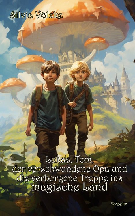 Silvia Völzke: Lukas, Tom, der verschwundene Opa und die verborgene Treppe ins magische Land, Buch