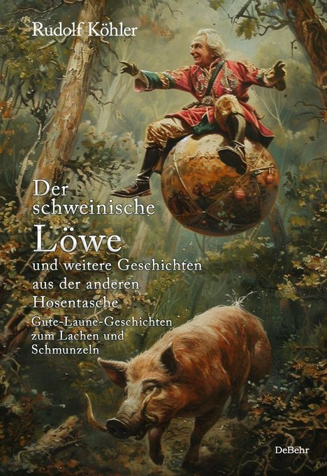 Rudolf Köhler: Der schweinische Löwe und weitere Geschichten aus der anderen Hosentasche - Gute-Laune-Geschichten zum Lachen und Schmunzeln, Buch