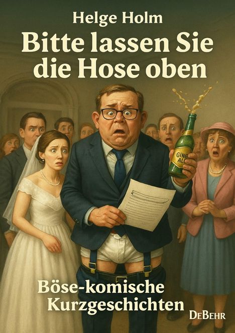 Helge Holm: Bitte lassen Sie die Hose oben - Böse-komische Kurzgeschichten, Buch