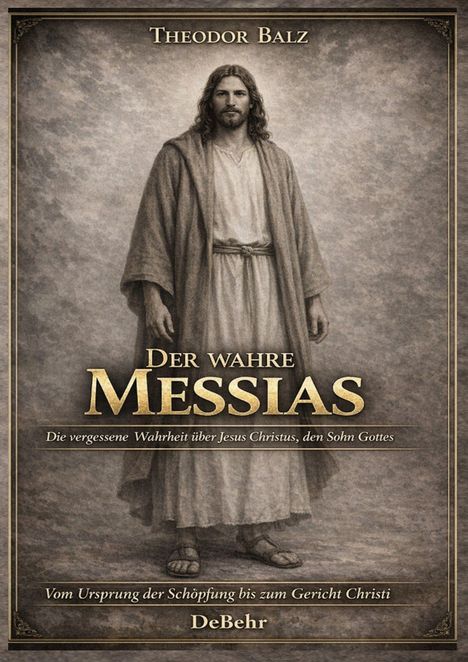 Der Titel eines Buches von Theodor Balz lautet „Der wahre Messias“. Es zeigt eine Jesus-ähnliche Figur vorne.
