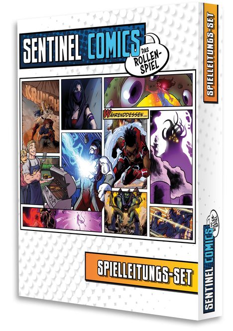 Christopher Badell: Sentinel Comics - Das Rollenspiel - Spielleitungsset, Spiele