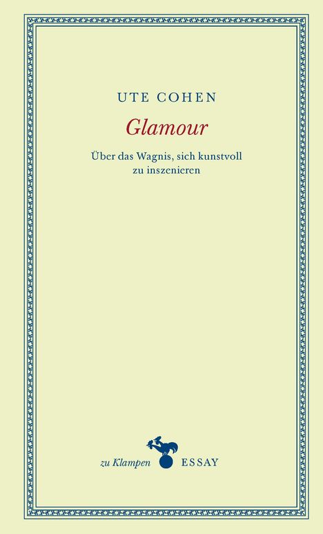 Ute Cohen: Glamour, Buch