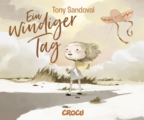 Tony Sandoval: Ein windiger Tag, Buch