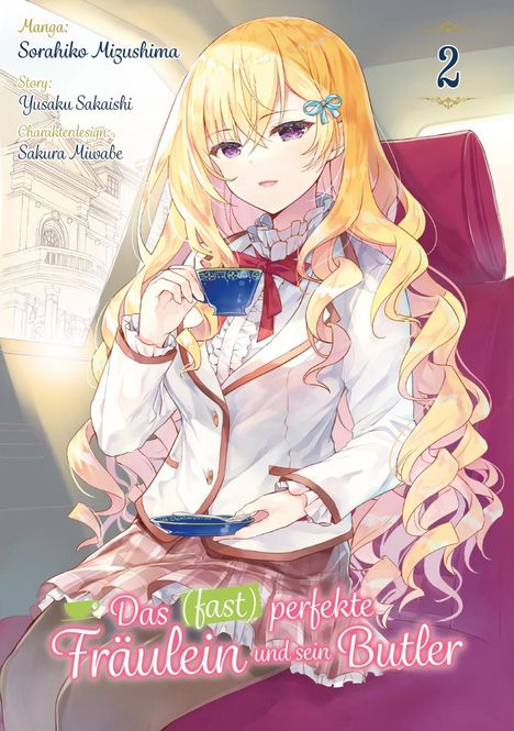 Sorahiko Mizushima: Das (fast) perfekte Fräulein und sein Butler - Band 02, Buch