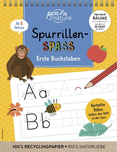 Spurrillen-Spaß Erste Buchstaben, Buch