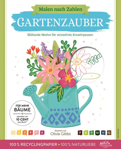 "Cover in Arbeit" steht in der Mitte auf grünem Hintergrund. Darunter ein einfaches Buchsymbol und das Logo "pen 2 nature".