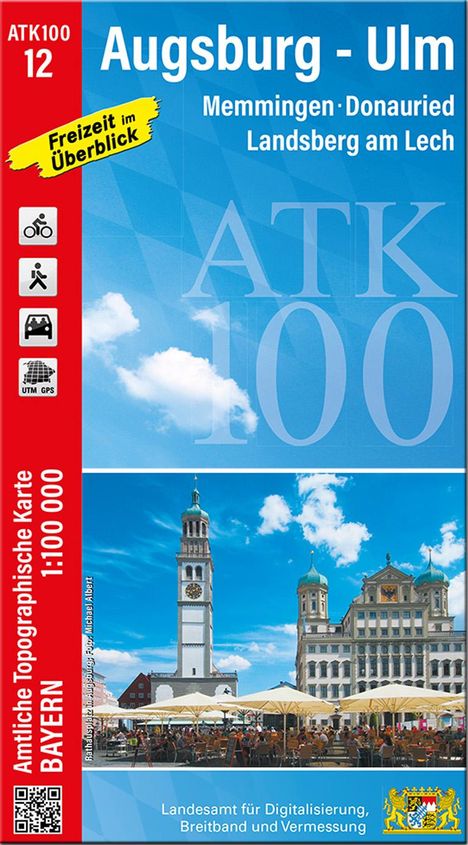 Augsburg-Ulm (Amtliche Topographische Karte 1:100000), Karten