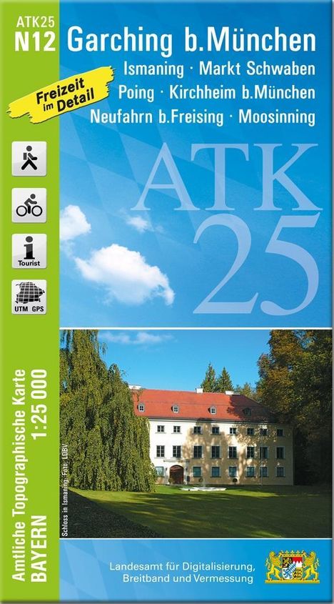 ATK25-N12 Garching b.München (Amtliche Topographische Karte 1:25000), Karten