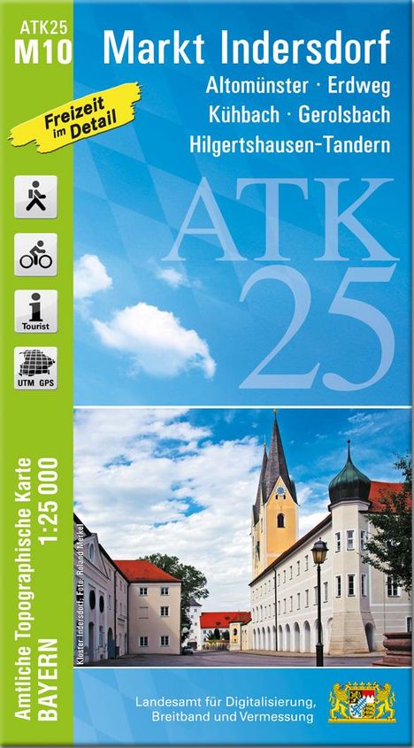 ATK25-M10 Markt Indersdorf (Amtliche Topographische Karte 1:25000), Karten