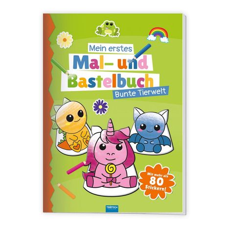 Trötsch Mein erstes Mal- und Bastelbuch - Bunte Tierwelt, Buch