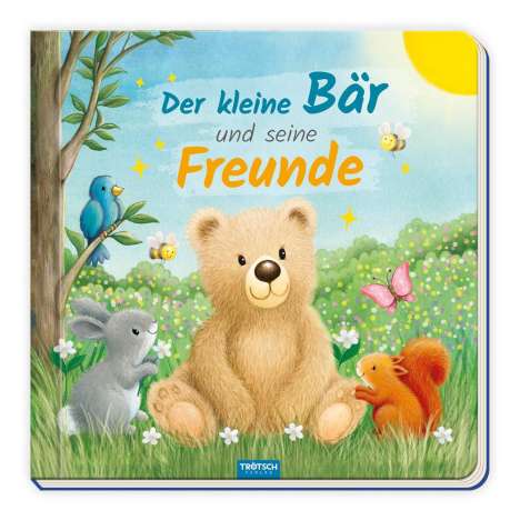 Trötsch Pappenbuch mit Reimen Der kleine Bär und seine Freunde, Buch