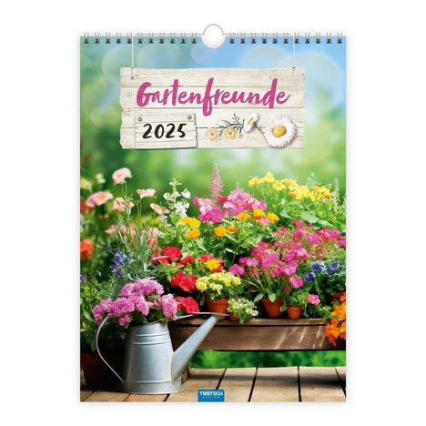 Trötsch Classickalender Gartenfreunde 2025, Kalender