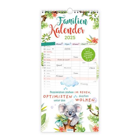 Trötsch Familienkalender Spruchreif 2025, Kalender
