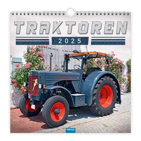 Trötsch Technikkalender Traktoren 2025, Kalender