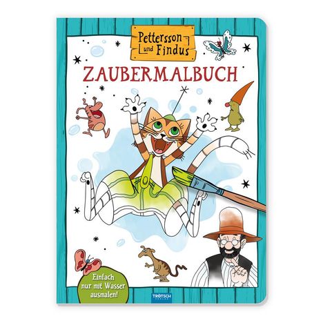 Trötsch Pettersson &amp; Findus Zaubermalbuch, Buch