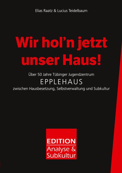 Elias Raatz: Wir hol'n jetzt unser Haus!, Buch