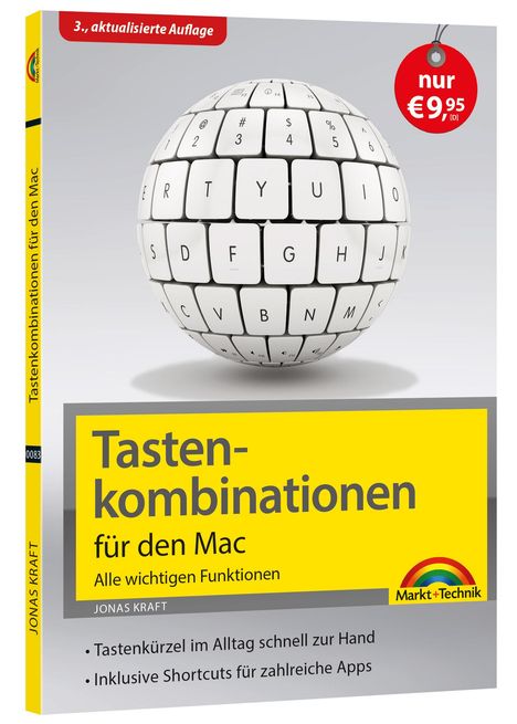 Jonas Kraft: Tastenkombinationen für den Mac, Buch