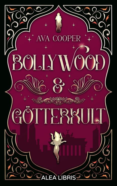 Ava Cooper: Bollywood & Götterkult | Farbschnitt in der 1. Auflage, Buch