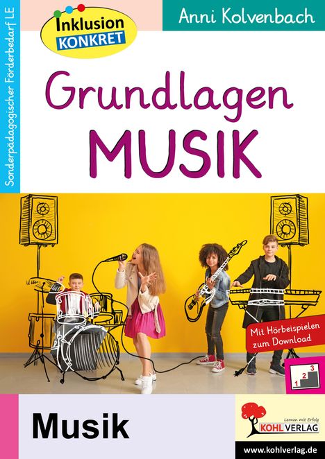 Anni Kolvenbach: Grundlagen Musik, Buch