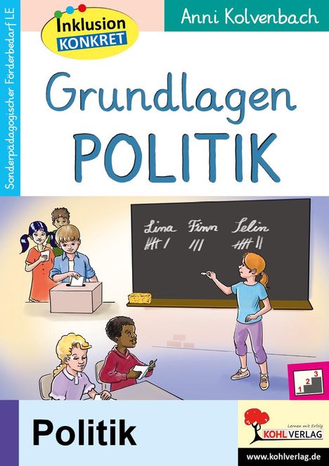 Anni Kolvenbach: Grundlagen Politik, Buch