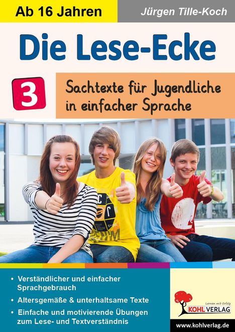 Jürgen Tille-Koch: Die Lese-Ecke / Band 3, Buch