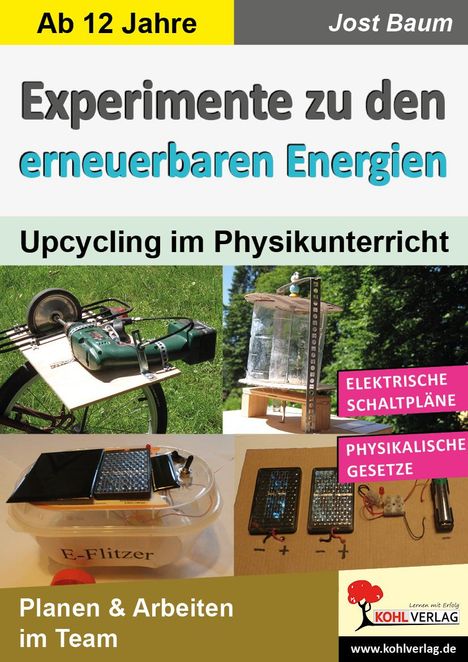 Jost Baum: Experimente zu den erneuerbaren Energien, Buch