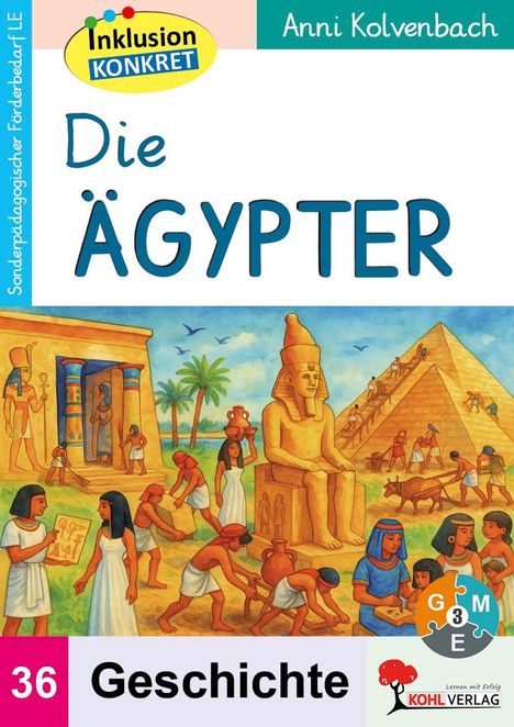 Anni Kolvenbach: Die Ägypter, Buch