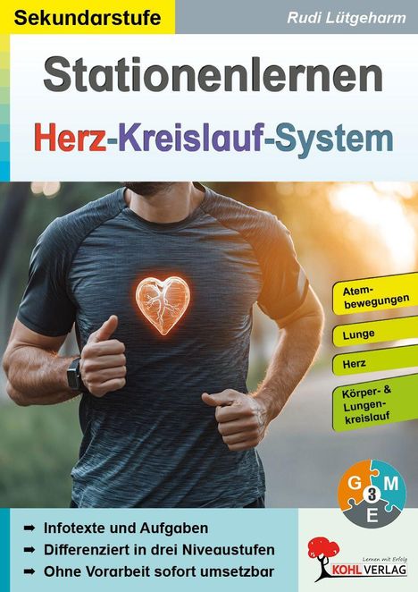 Rudi Lütgeharm: Stationenlernen Herz-Kreislauf-System, Buch