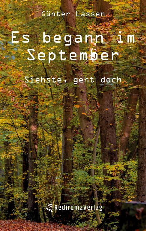 Günter Lassen: Es begann im September, Buch