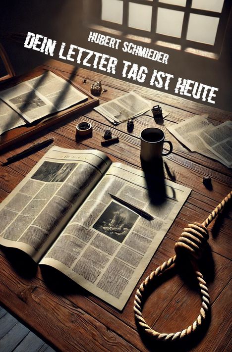 Hubert Schmieder: Dein letzter Tag ist heute, Buch