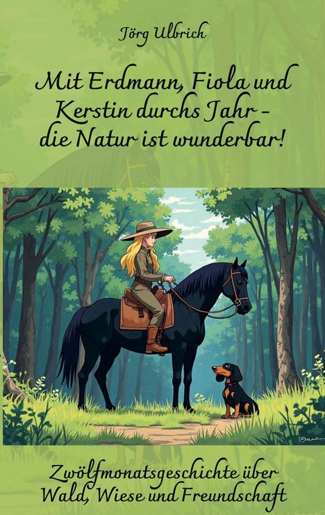 Jörg Ulbrich: Mit Erdmann, Fiola und Kerstin durchs Jahr - die Natur ist wunderbar!, Buch