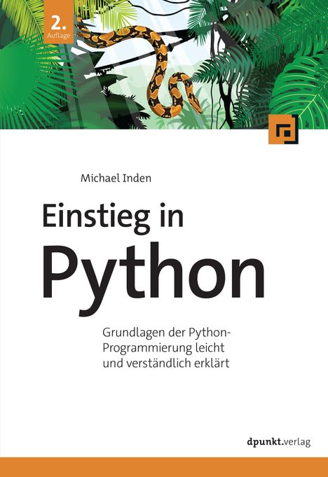 Michael Inden: Einstieg in Python, Buch