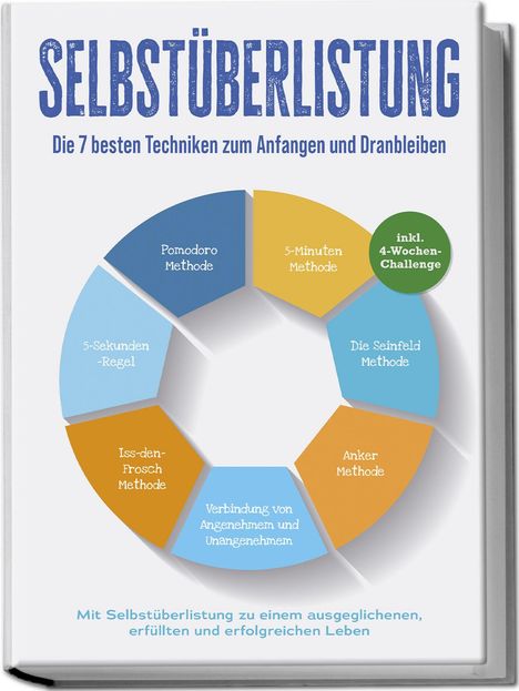 Robert Winkler: Selbstüberlistung: Die 7 besten Techniken zum Anfangen und Dranbleiben - Mit Selbstüberlistung zu einem ausgeglichenen, erfüllten und erfolgreichen Leben - inkl. 4-Wochen-Challenge Selbstüberlistung: Die Geheimwaffe, um den inneren Schweinehund zu besiegen - Methoden und Techniken um Selbstzweifel zu überwinden, Ziele zu setzen und um diese umzusetzen - inkl. 4-Wochen-Challenge, Buch