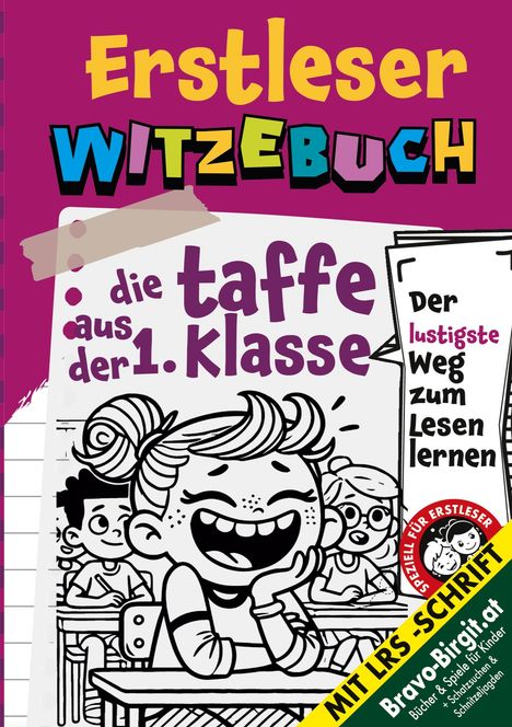 Bravo Birgit: Witzebuch für Erstleser | Cooles Geschenk für Mädchen ab 6 Jahre, Buch