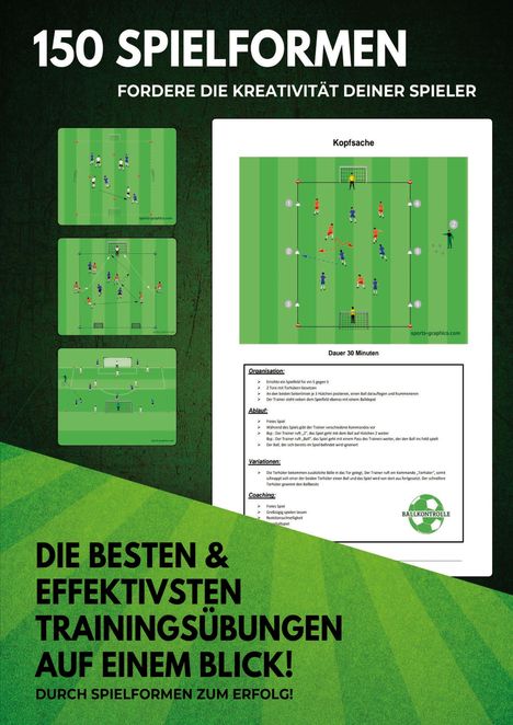 Achim Plannerer: 150 Spielformen - Fordere die Kreativität deiner Spieler, Buch