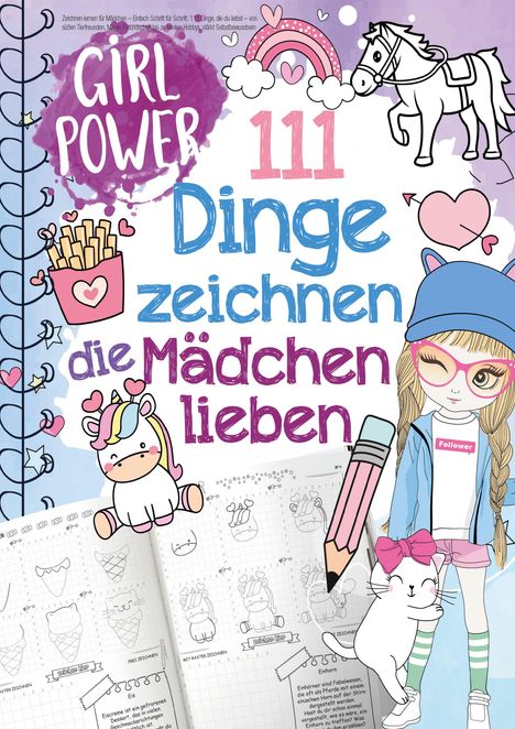 Bravo Birgit: 111 Dinge zeichnen lernen, die Mädchen lieben: Einfach Schritt für Schritt, Buch