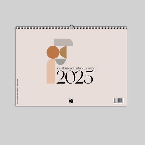 Anja Garschhammer: Design Wandkalender 2025, Kalender