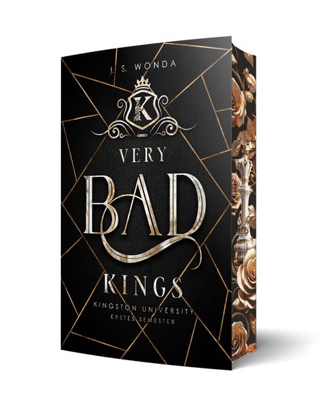 J. S. Wonda: Very Bad Kings, Buch