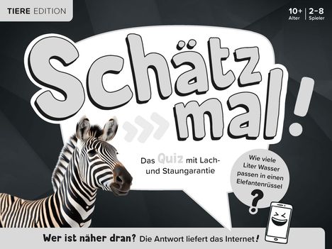 Schätz mal! Tiere Edition, Buch