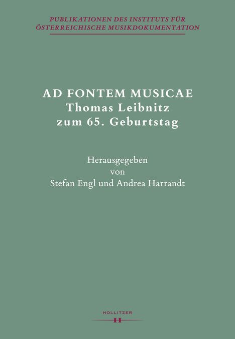 Ad Fontem Musicae, Buch