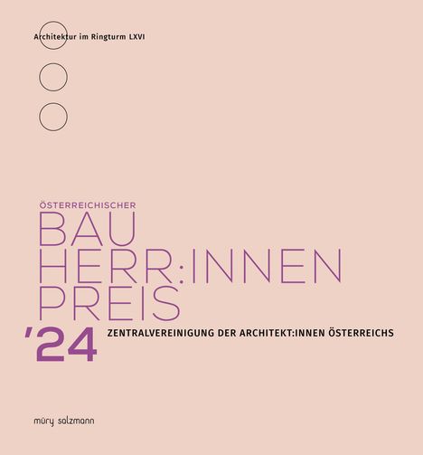 Österreichischer Bauherr:innenpreis 2024, Buch